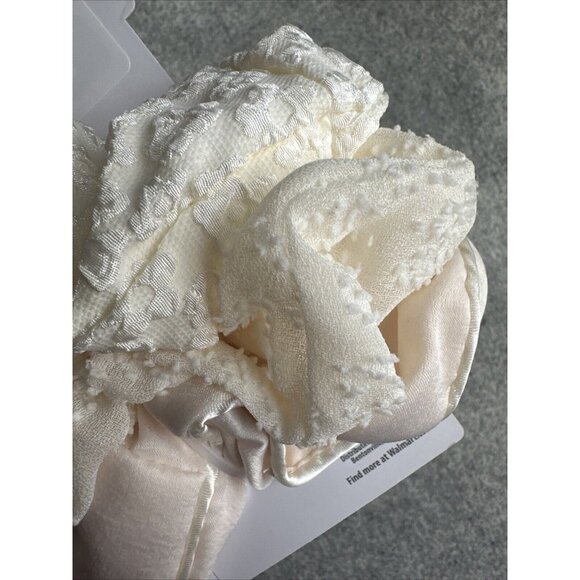 Time And Tru Hair Scrunchie Hair Band Set of 3 Cream Cottagecore Coquette Fairy - Picture 6 of 9